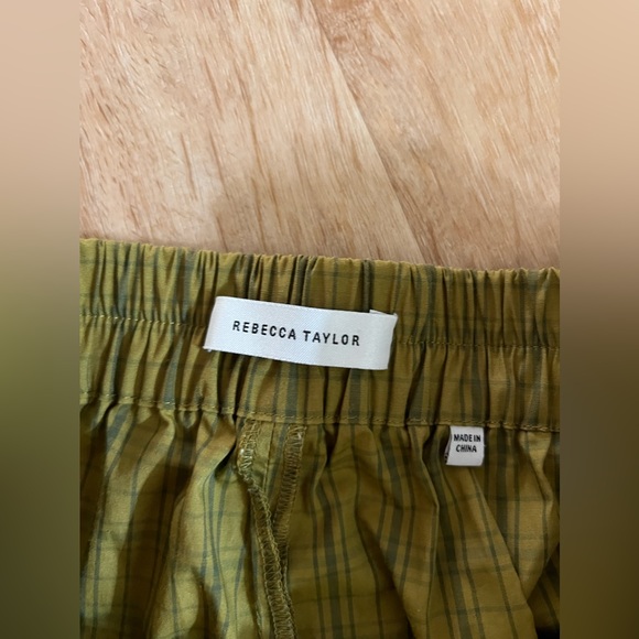 Rebecca Taylor Plaid Skort Size 4 - Picture 5 of 6
